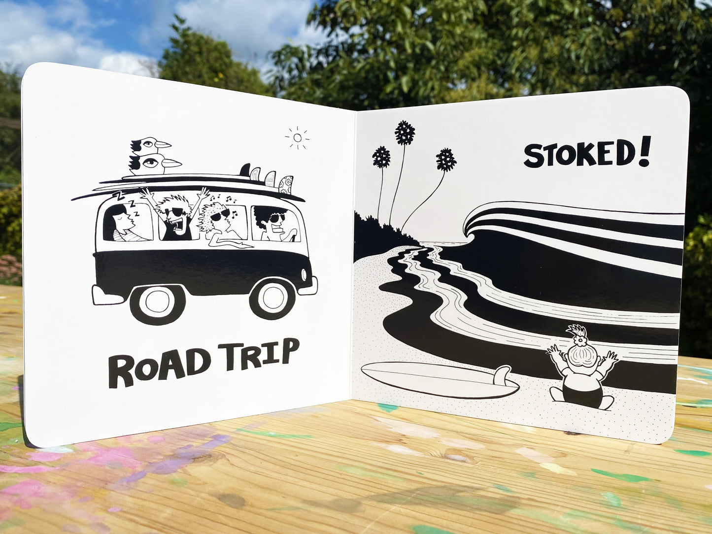 Surfer Baby - Board Book