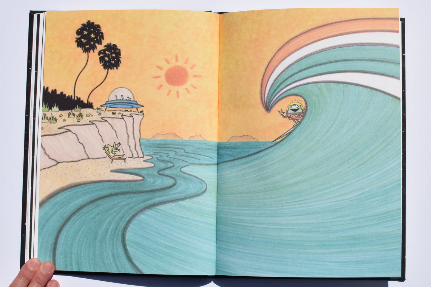 Gromzee: A Surf Trip Through Outer Space